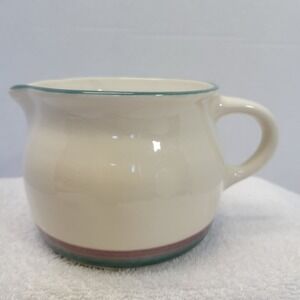 Pfaltzgraff Stoneware Juniper Creamer Gravy Boat Green/Purple
